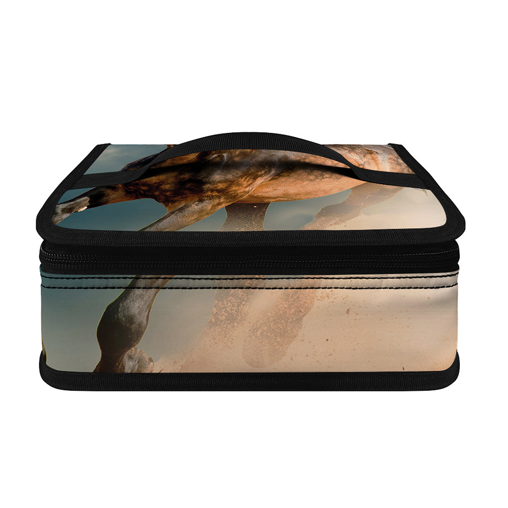 Running Wild Stallion Horse Print Small Lunch Bag