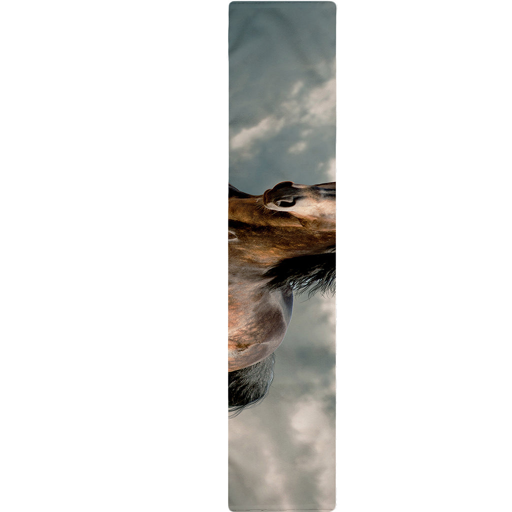 Running Wild Stallion Horse Print Table Runner