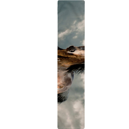 Running Wild Stallion Horse Print Table Runner