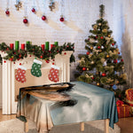 Running Wild Stallion Horse Print Tablecloth