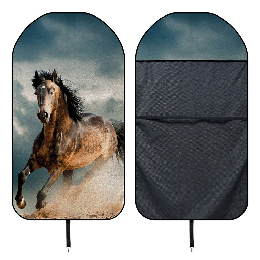 Running Wild Stallion Horse Print Waterproof Car Seat Cover