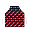 Sacred Heart Pattern Print Adjustable Apron