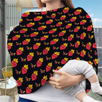 Sacred Heart Pattern Print Baby Seat Cover
