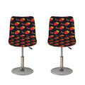 Sacred Heart Pattern Print Bar Stool Covers