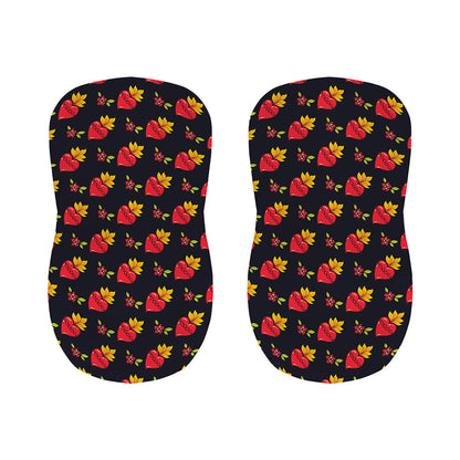 Sacred Heart Pattern Print Bar Stool Covers
