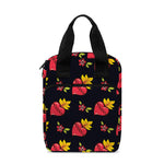 Sacred Heart Pattern Print Bible Tote Bag