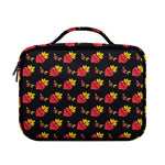 Sacred Heart Pattern Print Briefcase Bible Bag