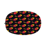 Sacred Heart Pattern Print Car Side Mirror Covers