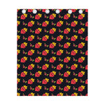 Sacred Heart Pattern Print Curtain