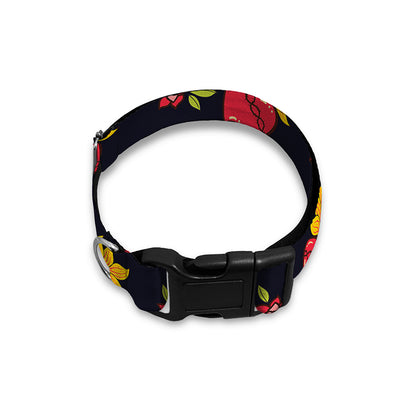 Sacred Heart Pattern Print Dog Collar