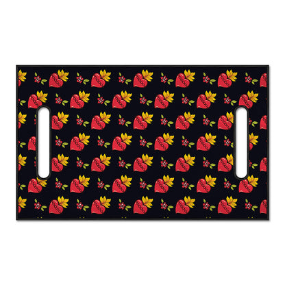 Sacred Heart Pattern Print Golf Cart Seat Cover