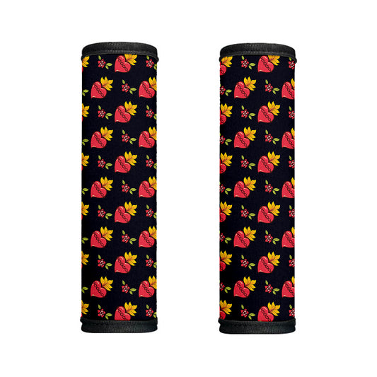 Sacred Heart Pattern Print Handle Covers