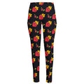 Sacred Heart Pattern Print High-Waisted Pocket Leggings