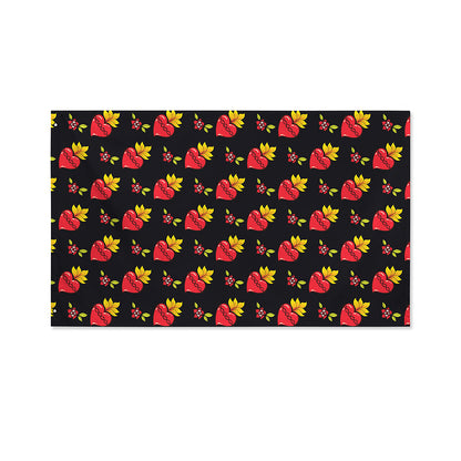 Sacred Heart Pattern Print Polyester Flag