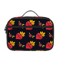 Sacred Heart Pattern Print Portable Lunch Bag