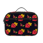 Sacred Heart Pattern Print Portable Lunch Bag