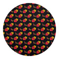 Sacred Heart Pattern Print Round Blanket