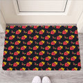 Sacred Heart Pattern Print Rubber Doormat