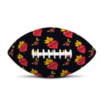 Sacred Heart Pattern Print Rugby Ball