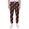 Sacred Heart Pattern Print Joggers