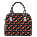 Sacred Heart Pattern Print Shoulder Handbag