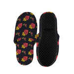 Sacred Heart Pattern Print Slippers