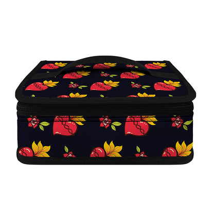 Sacred Heart Pattern Print Small Lunch Bag