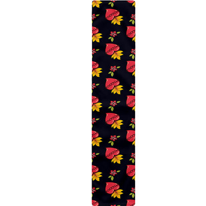 Sacred Heart Pattern Print Table Runner