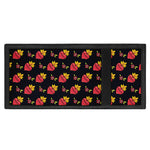 Sacred Heart Pattern Print Trifold Wallet