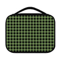 Sage Green Buffalo Check Pattern Print Classic Bible Case