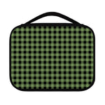 Sage Green Buffalo Check Pattern Print Classic Bible Case