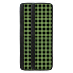 Sage Green Buffalo Check Pattern Print Refrigerator Handle Covers