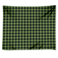 Sage Green Buffalo Check Pattern Print Tapestry