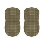 Sage Green Tattersall Pattern Print Bar Stool Covers