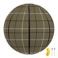 Sage Green Tattersall Pattern Print Basketball