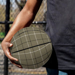Sage Green Tattersall Pattern Print Basketball