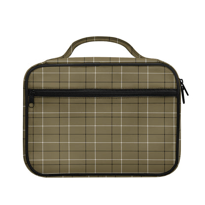 Sage Green Tattersall Pattern Print Briefcase Bible Bag