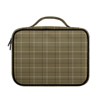 Sage Green Tattersall Pattern Print Briefcase Bible Bag