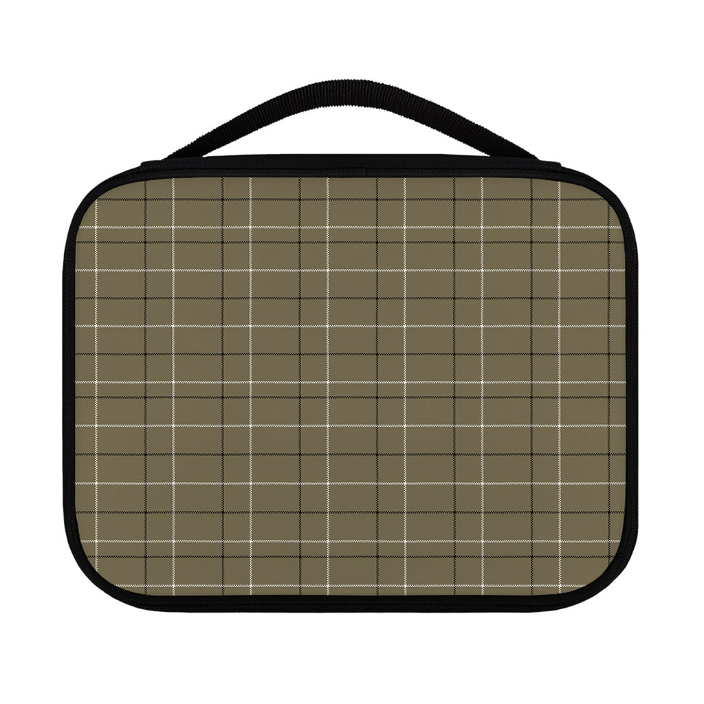 Sage Green Tattersall Pattern Print Classic Bible Case