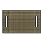 Sage Green Tattersall Pattern Print Golf Cart Seat Cover