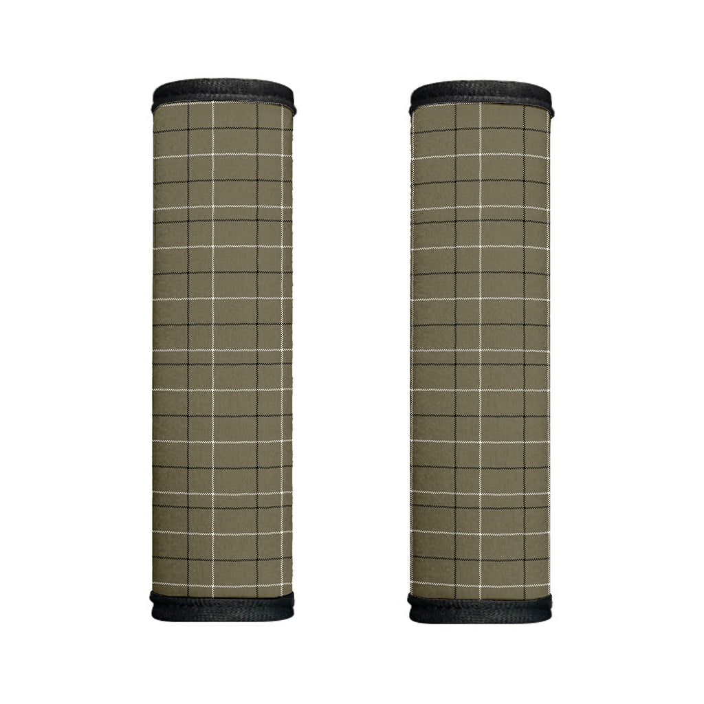 Sage Green Tattersall Pattern Print Handle Covers