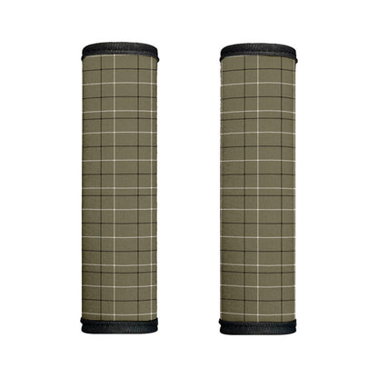 Sage Green Tattersall Pattern Print Handle Covers