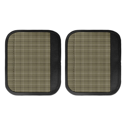 Sage Green Tattersall Pattern Print Handle Covers