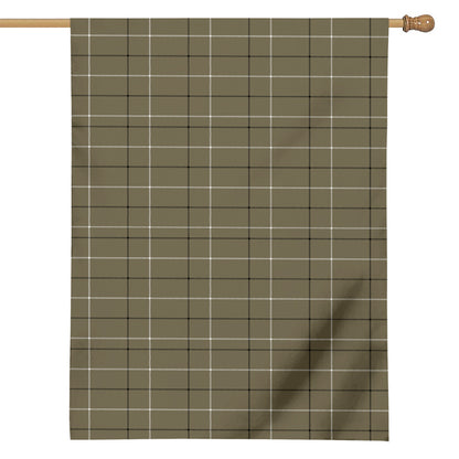 Sage Green Tattersall Pattern Print House Flag