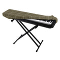 Sage Green Tattersall Pattern Print Piano Keyboard Cover