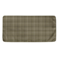 Sage Green Tattersall Pattern Print Towel