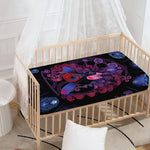 Sagittarius And Astrological Signs Print Baby Crib Sheet