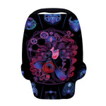 Sagittarius And Astrological Signs Print Baby Seat Cover
