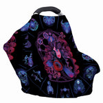 Sagittarius And Astrological Signs Print Baby Seat Cover