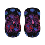 Sagittarius And Astrological Signs Print Bar Stool Covers